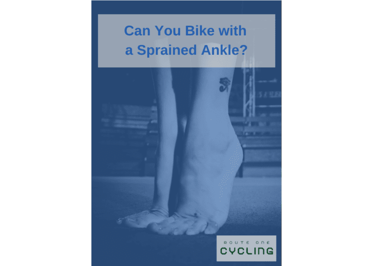 Can you bike with a sprained ankle? [Sprained Ankle Cycling Rehab Guide]