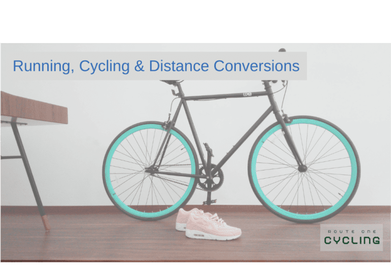 How many miles cycling equals running? (The 1:3 ratio is wrong)