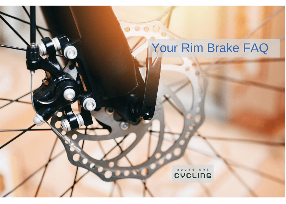 Can you use rim brakes on a disc brake wheel
