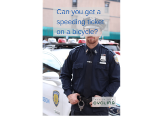 can you get aa speeding ticket on a bicycle