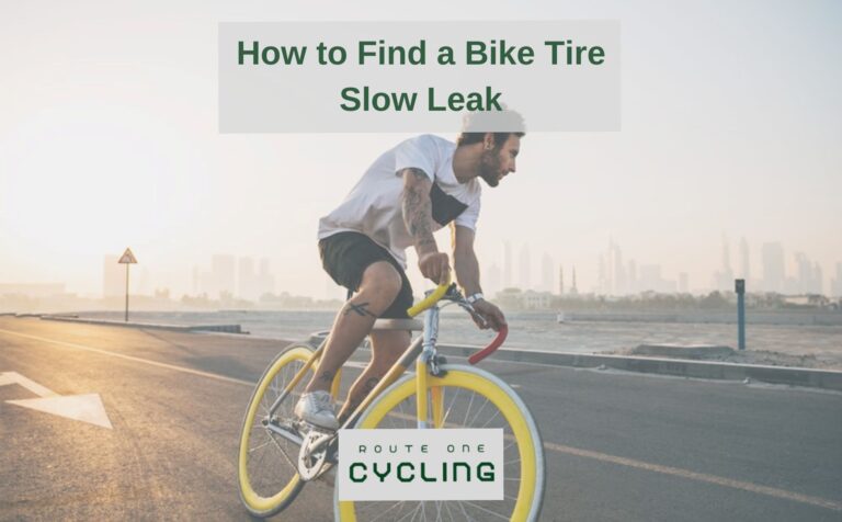 Finding Bike Tire Slow Leak [The Easy Guide]
