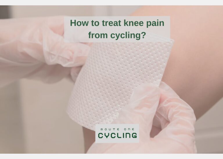 How to treat knee pain from cycling