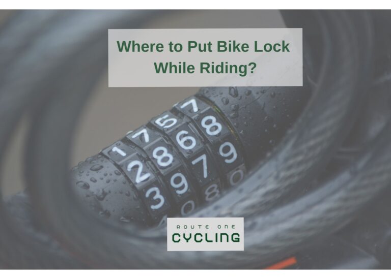 Where to put Bike Lock while riding? 7 Options