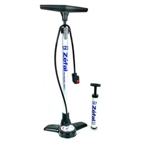 how to use a zefal bike pump