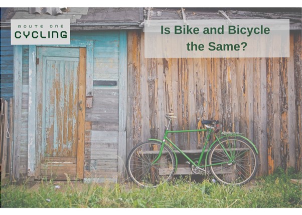 Is bike and bicycle the same?